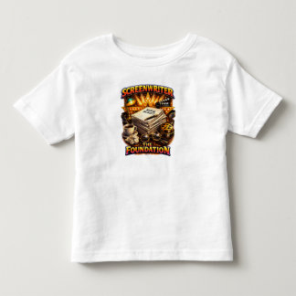 シナリオライター - 映画制作の礎 ファインジャージー トドラーTシャツ