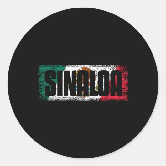シナロアコンラバンデラドゥマ©シコ ラウンドシール (正面)