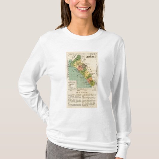 シナロア州、メキシコ Tシャツ (正面)
