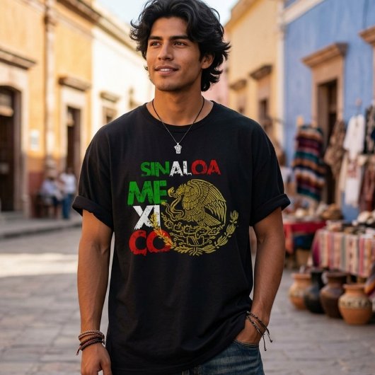 シナロア メキシコ 旗 Tシャツ