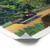 シナワバ神殿の眺め ポスター (角)