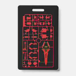 シナンジグンダムガンプラプラモモデルのランナーキットチャー バッジ