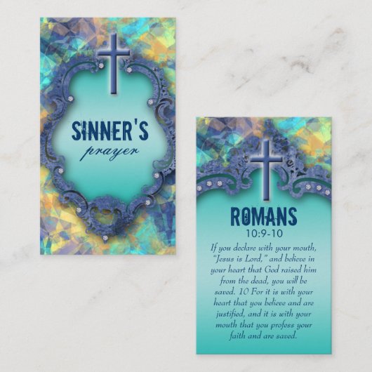 シナーの祈りの言葉名刺 名刺 (正面/裏面)