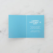 シナ最高のル・マム・エバー・マザーの日の写真 シーズンカード (内部)