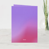 シナ最高のル・マム・エバー・マザーの日の写真 シーズンカード (裏面)