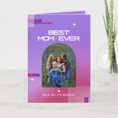 シナ最高のル・マム・エバー・マザーの日の写真 シーズンカード (正面)