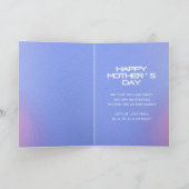 シナ最高のル・ミイバー・マザーの日の写真 シーズンカード (内部)