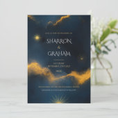 シナ結婚ルの夜 – Midnight Blue Starry 招待状 (スタンド正面)