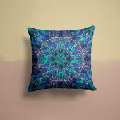 シナ開花枕ミッドナイトブルー クッション