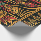シナ鮮やかンアステカ「夢」マットラッピング紙 ラッピングペーパー (角)