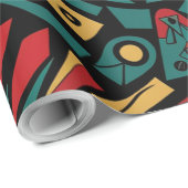 シナ鮮やかン「伝統パタインスパイアーン」ギフトWra ラッピングペーパー (ロールコーナー)