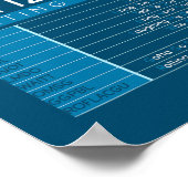 シニアおもしろいメールや文字を打つコードグラカッコいいンパ ポスター (角)