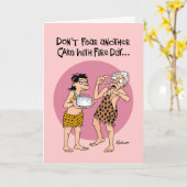 シニアおもしろい誕生日 カード (黄色い花)