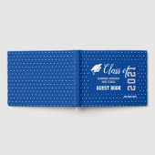 シニアクラス2021ブルー卒業ゲストブック ゲストブック (全面)