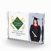 シニアグモダンロエレガントーンをテーマにした卒業 フォトブロック (右)