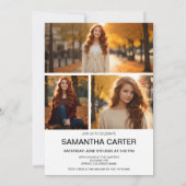 シニアグラードフォト招待状 招待状 (裏面)