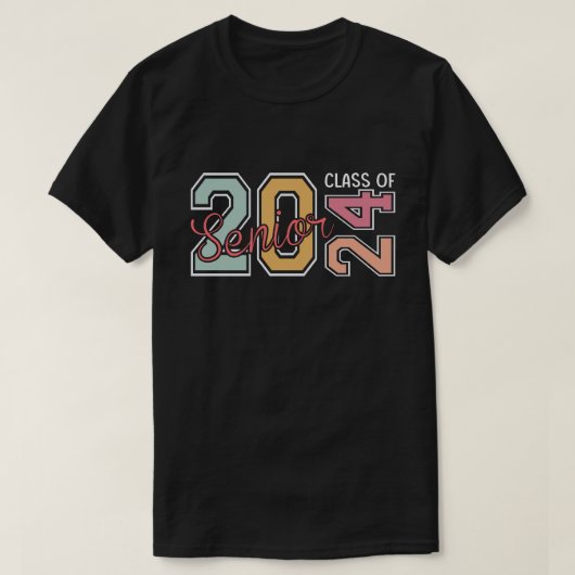 シニアグラード2024クラス2024卒業製品 Tシャツ (デザイン正面)