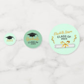 シニアゴモダンンエレガントドブラック コンフェッティ (正面)