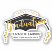 シニアゴモダンンエレガントドブラック シール (正面)