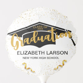 シニアゴモダンンエレガントドブラック バルーン