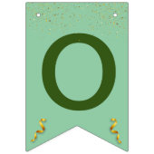 シニアゴモダンンエレガントドブラック バンティングフラッグ (第2の旗)