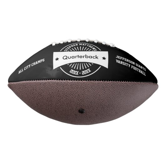 シニアサッカー賞記念ホワイトバッジ アメリカンフットボール (回転270)