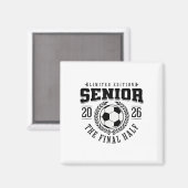 シニアサッカー2026年 最後のハーフ マグネット (正面/裏面)