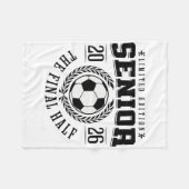 シニアサッカー2026 後半戦 フリースブランケット (正面(横))