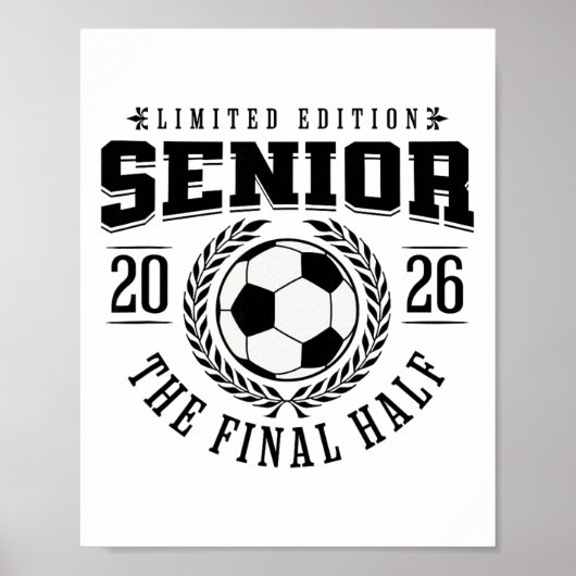 シニアサッカー2026 The Final Half ポスター (正面)