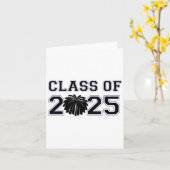 シニアチアリーダー応援Cl Of 2025 Gra カード (黄色い花)