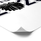 シニアチアリーダー応援Cl Of 2025 Gra ポスター (角)