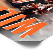 シニアチアリーダー ナイトスター フォト ポスター (角)