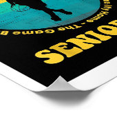 シニアナイトバスケットボールシニアポスター ポスター (角)