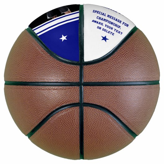 シニアバスケットボールギフトアイディア、フォトバスケットボール バスケットボール (右)