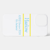 シニアパーソナライズされたスピリット電話ケース iPhoneケース (裏面横)