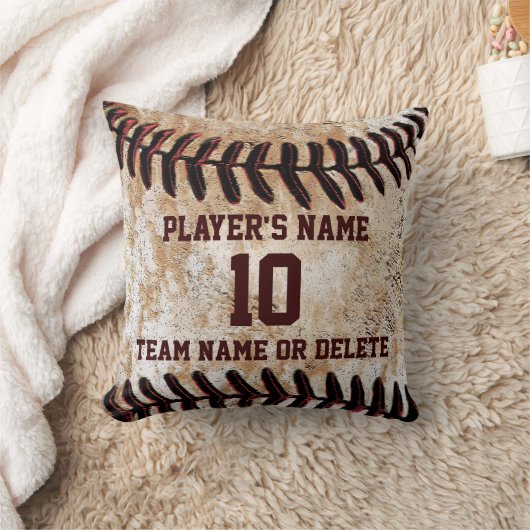 シニアパーソナライズされた野球選手ギフトアイディア クッション (ブランケット)