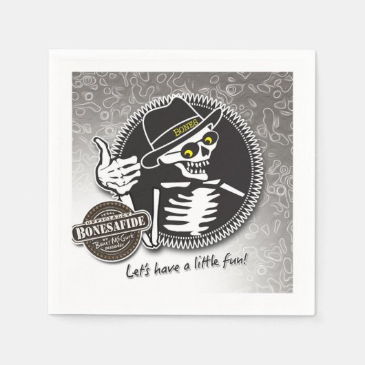 シニアパーティーハティ紙ナプキンス スタンダードカクテルナプキン (正面)