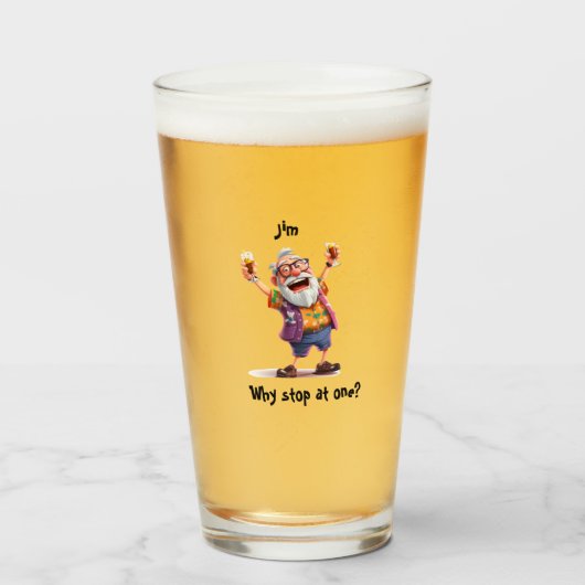 シニアパーティープロへの応援 タンブラーグラス (ドリンク正面)