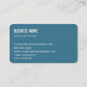 シニアビ気にジネスカード 名刺 (裏面)