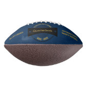 シニアフットボール賞の記念品ブラックバッジ アメリカンフットボール (回転90)