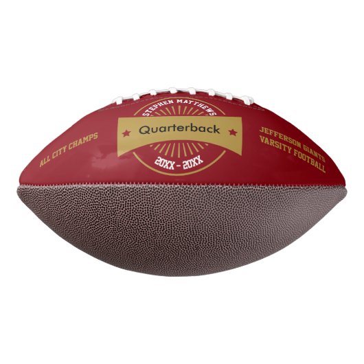 シニアフットボール賞の記念品 アメリカンフットボール (回転90)