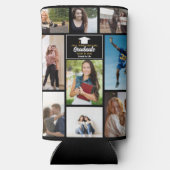 シニアフレンズフォトコラージュ2023卒業パーティー スリム缶クーラー (裏面)