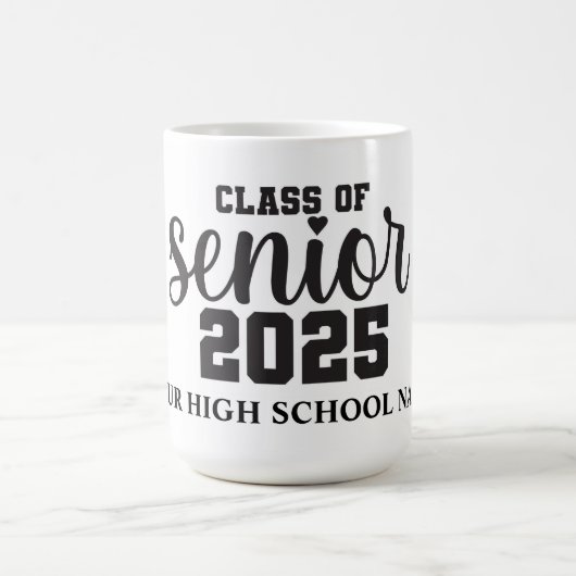 シニアプライドクラスの2025 Mug コーヒーマグカップ (中央)