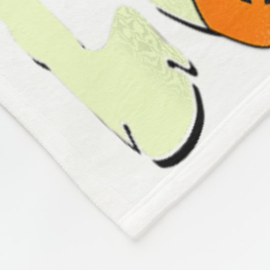 シニアプログラマー面白いハロウィーンパーティー フリースブランケット (角)