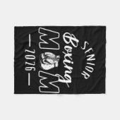 シニアボクシングママ2026シニアママCl Of 2026 フリースブランケット (正面(横))