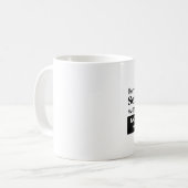 シニアマネージメントキャリアゴールマグ – Black コーヒーマグカップ (正面左)