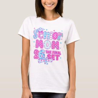 シニアママ2026、卒業、2026ファミリーのクラス Tシャツ