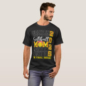 シニアママ 最終回 ソフトボールママのクラス 2025 Tシャツ (正面フル)