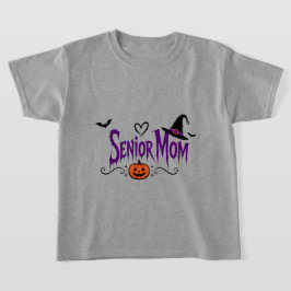 シニアママ、面白いハロウィンママ、スリリングなカボチャママ Tシャツ