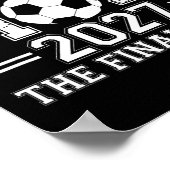 シニアママ 2027 最終目標 サッカー ポスター (角)